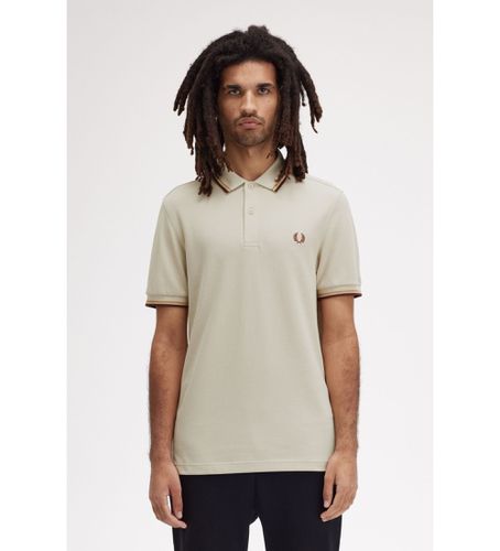 Til mænd. M3600 Polo Twin Tipped (S), Casual, Bomuld, Korte ærmer - Fred Perry - Modalova