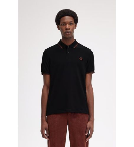 Til mænd. M3600 Twin Tipped polo shirt (S), Casual, Bomuld, Korte ærmer - Fred Perry - Modalova