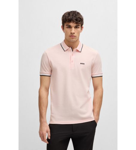 Til mænd. 50469055 Polo Paddy lyserød (L), Casual, , Bomuld, Korte ærmer - BOSS - Modalova