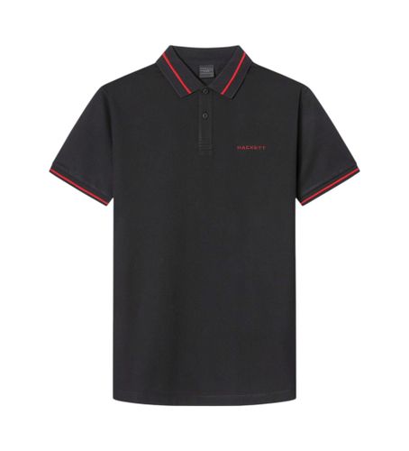 Til mænd. HM563397 HS Tipped polo shirt (S), Casual, Bomuld, Korte ærmer - Hackett London - Modalova