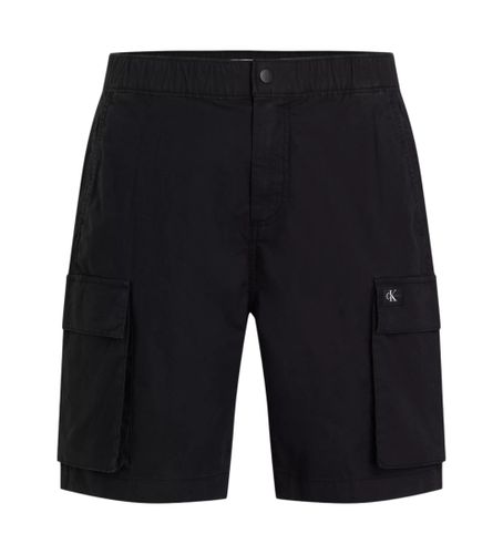 Til mænd. J30J327376 Sortvaskede cargo-shorts (29), Casual, Økologisk bomuld, Bæredygtig - Calvin Klein Jeans - Modalova