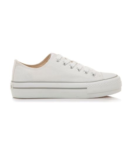 Til kvinder. 60173 Bigger-X Sneakers (36), Stof, 1-3 cm, Blonder, Casual - Mustang - Modalova