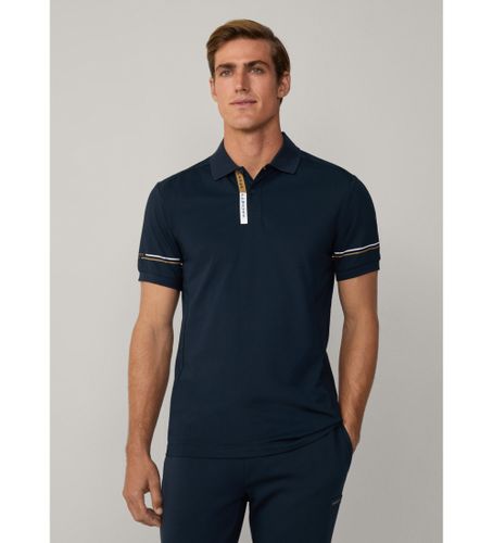 Til mænd. HM563407 Sport slim fit polo shirt navy (3XL), Casual, Bomuld, Korte ærmer, Blå - Hackett London - Modalova