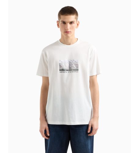 Til mænd. XM000555AF10358U0009 Kortærmet T-shirt (L), Casual, Bomuld, Korte ærmer - Armani Exchange - Modalova