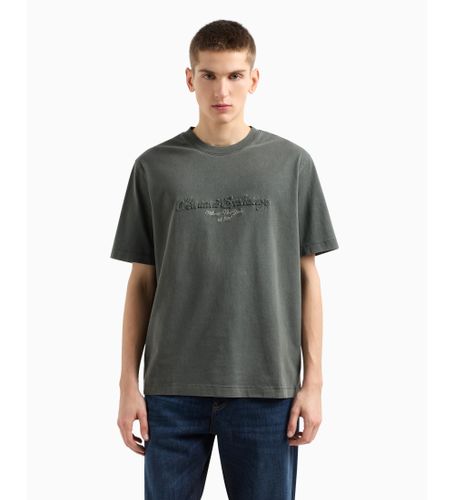 Til mænd. XM000567AF13357U8120 Kortærmet T-shirt (L), Casual, Bomuld, Korte ærmer - Armani Exchange - Modalova