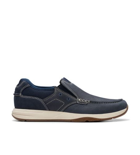 Til mænd. 26176976 Sailview Step bådsko i navy (42), Fast, Ingen, Casual - Clarks - Modalova