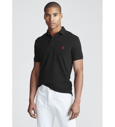 Til mænd. 710782592001 Custom Fit piqué polo shirt (S), Casual, Bomuld, Korte ærmer - Polo Ralph Lauren - Modalova