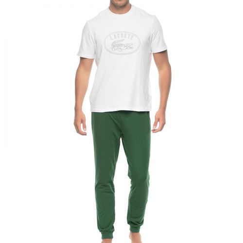 Lacoste Pyjama Grün & Weiß - Lacoste - Modalova