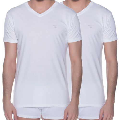 GANT 2-er Set V-Neck T-Shirts Weiß - Gant - Modalova