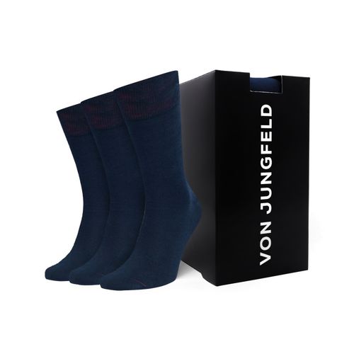 Von Jungfeld 3-er Set Socken Blau - Von Jungfeld - Modalova