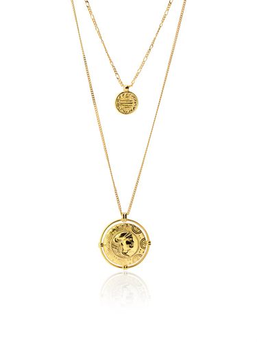 LAYER BOOT gold necklace - ARAN JEWELS - Modalova
