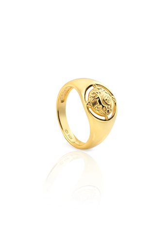 LIONNE gold ring - ARAN JEWELS - Modalova