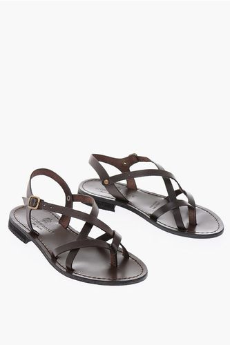 Cuir Sole Leather Thong Sandals size 36 - Antichi Romani - Modalova