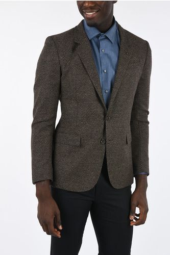 CC COLLECTION Hopsack 2 Button Blazer size 50 - Corneliani - Modalova