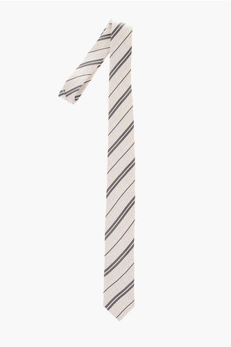 CC COLLECTION Silk Regimental Striped Tie size Unica - Corneliani - Modalova
