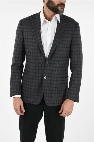 Check drop 6R side vent patch pocket 2-button GATE blazer size 54 - Corneliani - Modalova