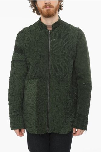 Crochet ALBERT Jacket with Front Zip size M - By Walid - Modalova
