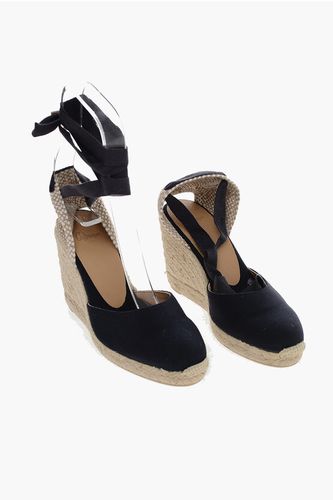 Fabric T.090 CARINA Lace-Up Espadrillas with Juta Wedge 9,5c size 36 - Castaner - Modalova
