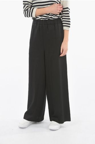 High-Waist Twill FLUID Palazzo Pants size Xl - Woolrich - Modalova