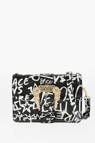 JEANS COUTURE Printed Faux Leather Shoulder Bag with Maxi Go size Unic - Versace - Modalova