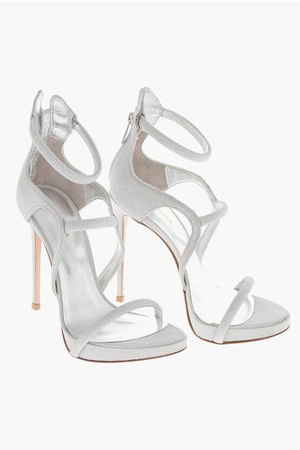 Stiletto Heel DENISE Glittered Leather Sandals 12cm size 36 - Le Silla - Modalova