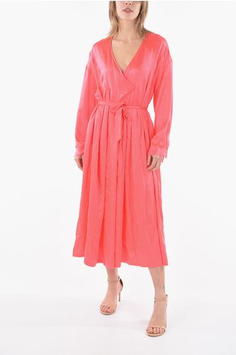 Silk Maxi Tunic Dress with Belt size 42 - Forte_Forte - Modalova