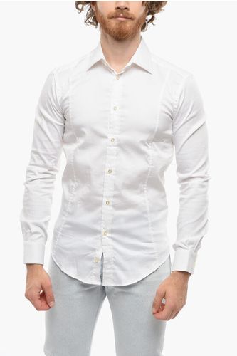 Spread Collar Solid Color Shirt size 38 - Brian Dales - Modalova