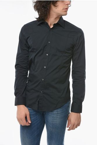 Spread Collar Solid Color Shirt size 40 - Brian Dales - Modalova