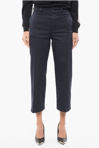 Twill Cotton Cropped Fit Pants with Belt Loops Größe 26 - Department 5 - Modalova