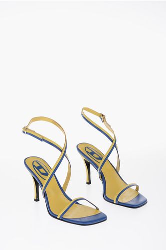 Two-Tone Leather SA- ALHENA Ankle Strap Sandals 10cm Größe 40 - Diesel - Modalova