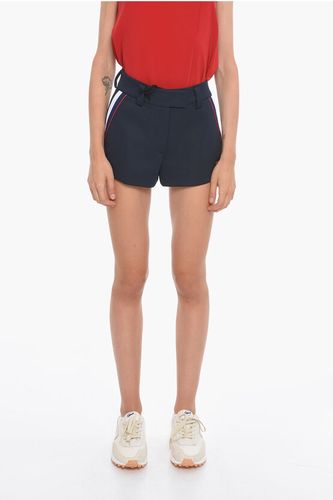 Tech Jersey AMMI Shorts with Contrasting Bands Größe 44 - Miu Miu - Modalova