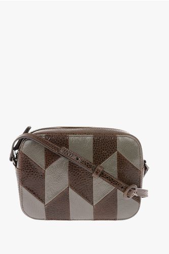 Textured Leather Geometrical Detail Camera Bag size Unica - DROMe - Modalova