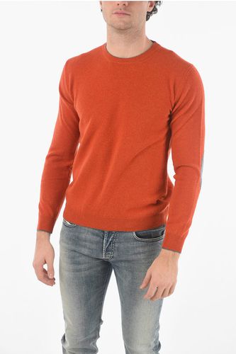 Virgin Wool Crewneck Sweater with Patches size 3xl - Altea - Modalova