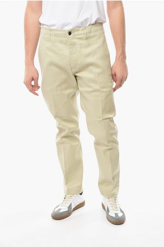 Pockets Chino Pants with Constrasting-Button size 36 - Department 5 - Modalova