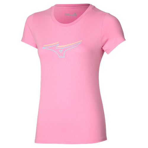 Athletics RB Tee Donna TagliaM - Mizuno - Modalova