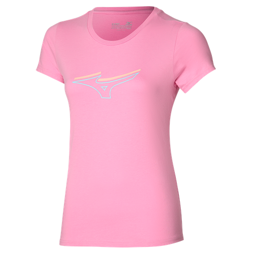 Athletics RB Tee Donna TagliaXS - Mizuno - Modalova