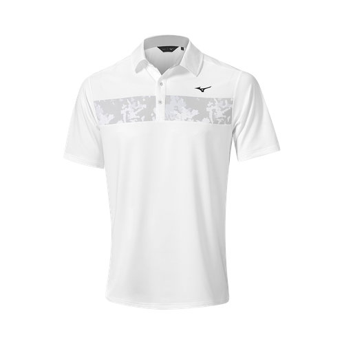 Floral ST Polo Hombre Talla M - Mizuno - Modalova