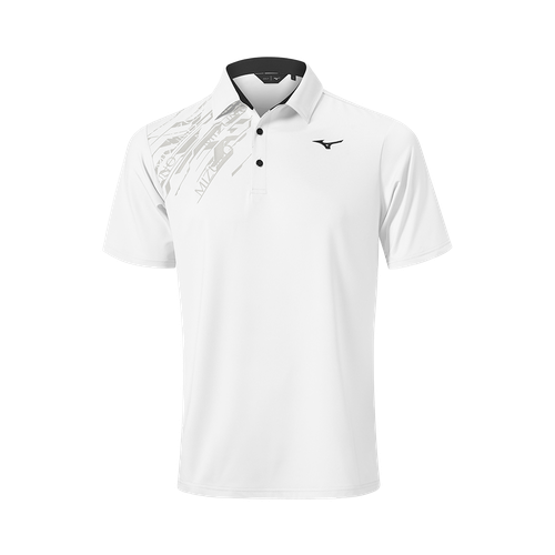 Elite Print Polo Uomo TagliaL - Mizuno - Modalova