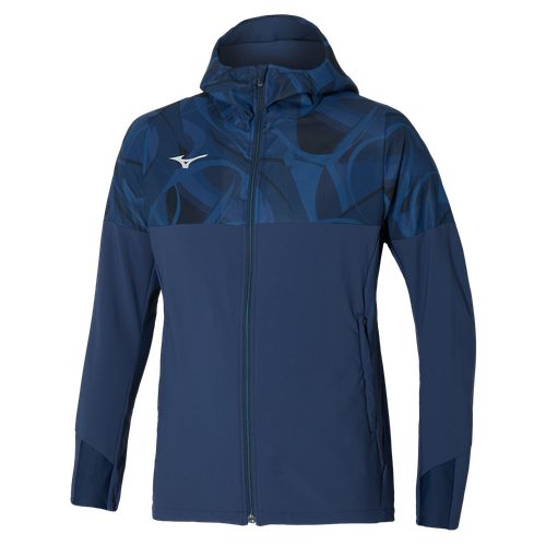 PARIS ATHLETE HOODED JACKET Uomo TagliaL - Mizuno - Modalova