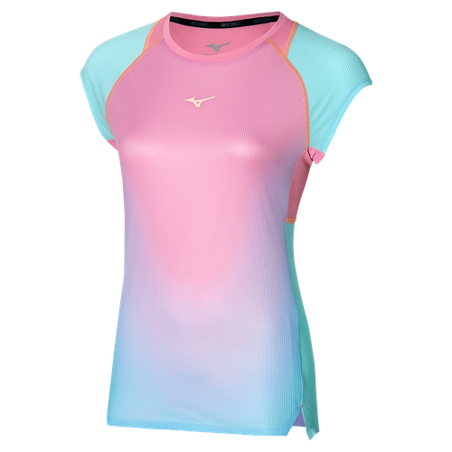 Aero Tee Mujer Talla XS - Mizuno - Modalova