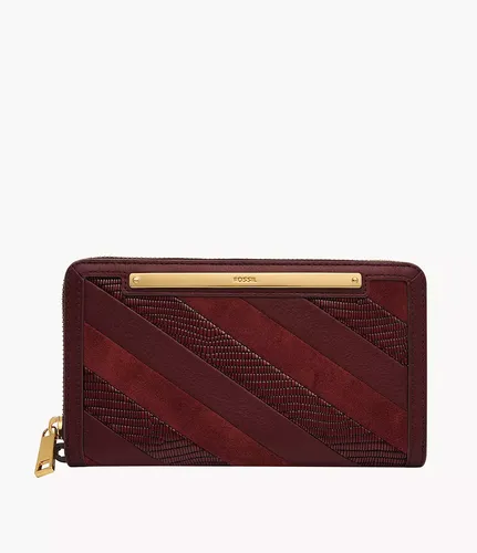 Fossil Zip Around Clutch Liza - Fossil - Modalova