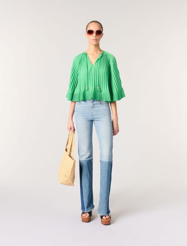 Top Plissé Effet Cape - Maje - Modalova