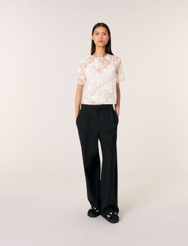 Top Manches Courtes Brodé - Maje - Modalova