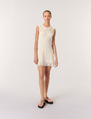 Robe Courte En Crochet - Maje - Modalova