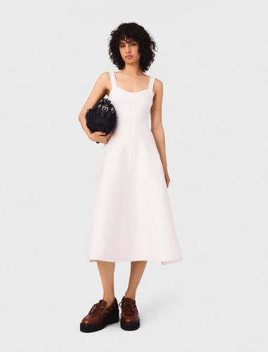 Robe Patineuse Longue En Maille - Maje - Modalova