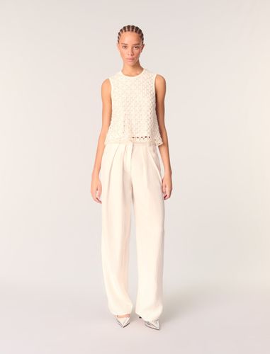 Top En Crochet Avec Perles - Maje - Modalova