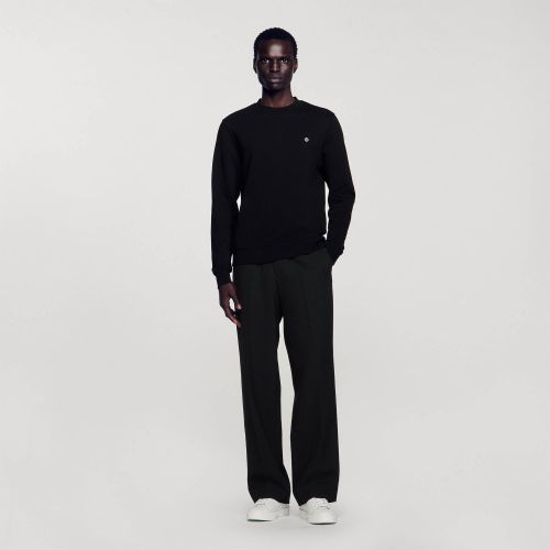 Sweatshirt Square Cross - Sandro Paris - Modalova