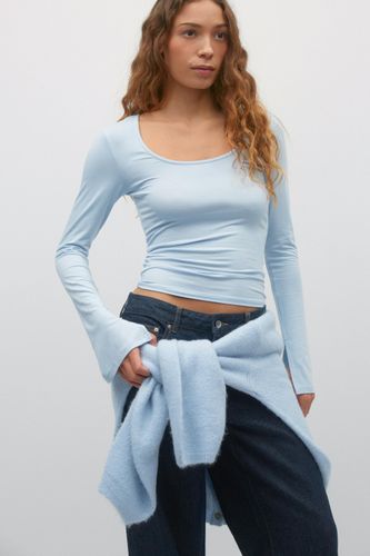 Soft touch jersey top - Gina Tricot - Modalova