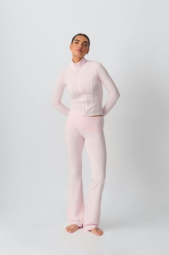 Soft touch folded trouser - Gina Tricot - Modalova