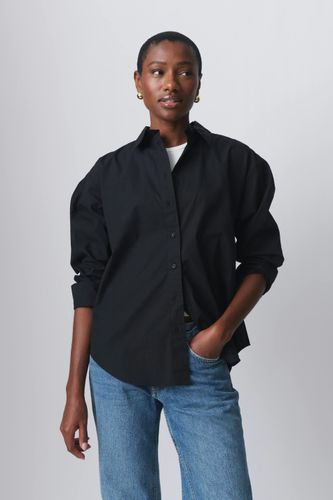 - poplin shirt - Hemden - Schwarz - XS - Dame - Gina Tricot - Modalova